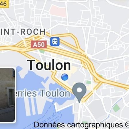 Chambre d'Hôtes sde, wc privé climatisé dans loft 80m2 Espace commun avec les habitants Salon et cuisine Toulon Exterior foto