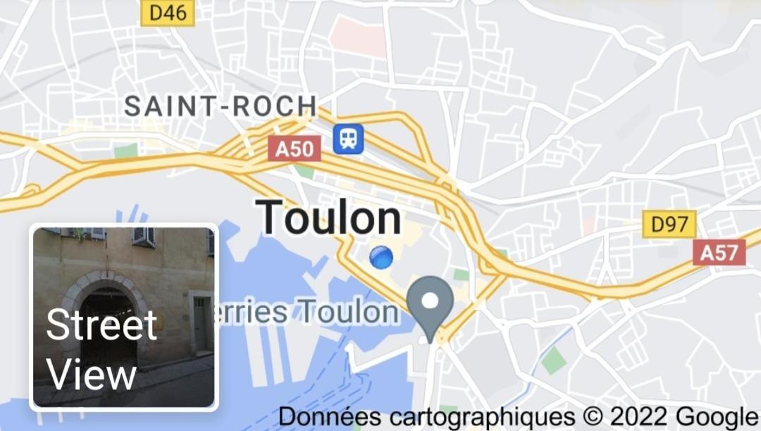 Chambre d'Hôtes sde, wc privé climatisé dans loft 80m2 Espace commun avec les habitants Salon et cuisine Toulon Exterior foto